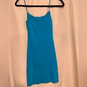 Zara Blue bodycon dress